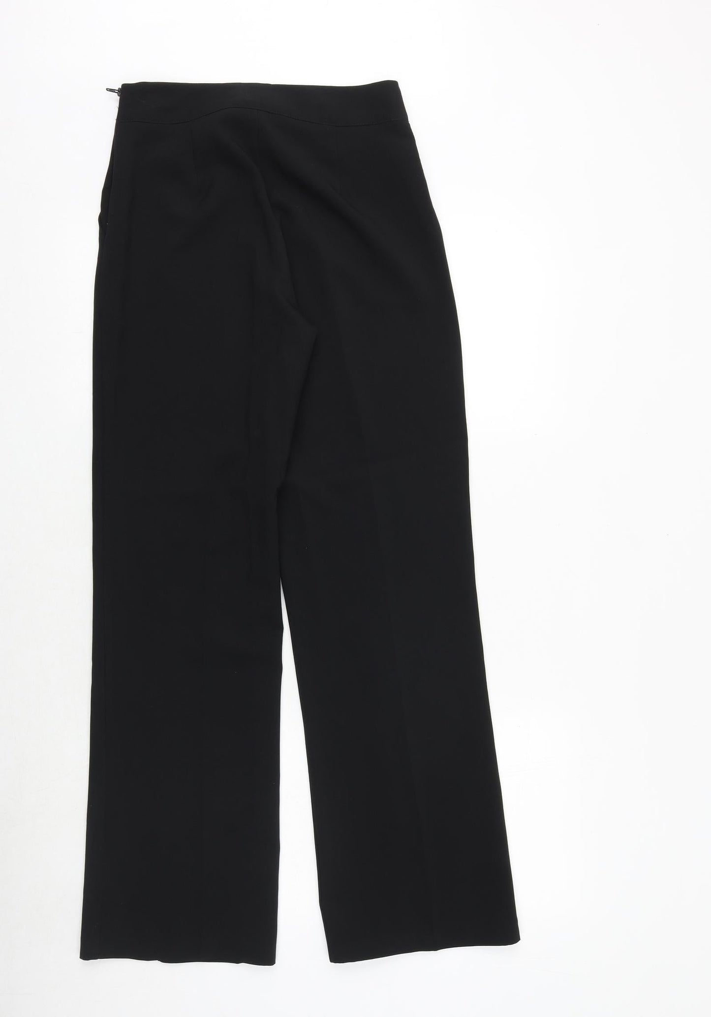 Fofy Girls Black Polyester Dress Pants Trousers Size L Regular Zip
