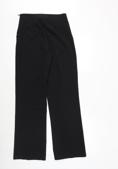 Fofy Girls Black Polyester Dress Pants Trousers Size L Regular Zip