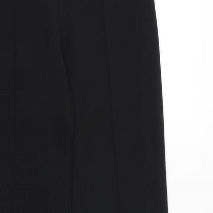 Fofy Girls Black Polyester Dress Pants Trousers Size L Regular Zip