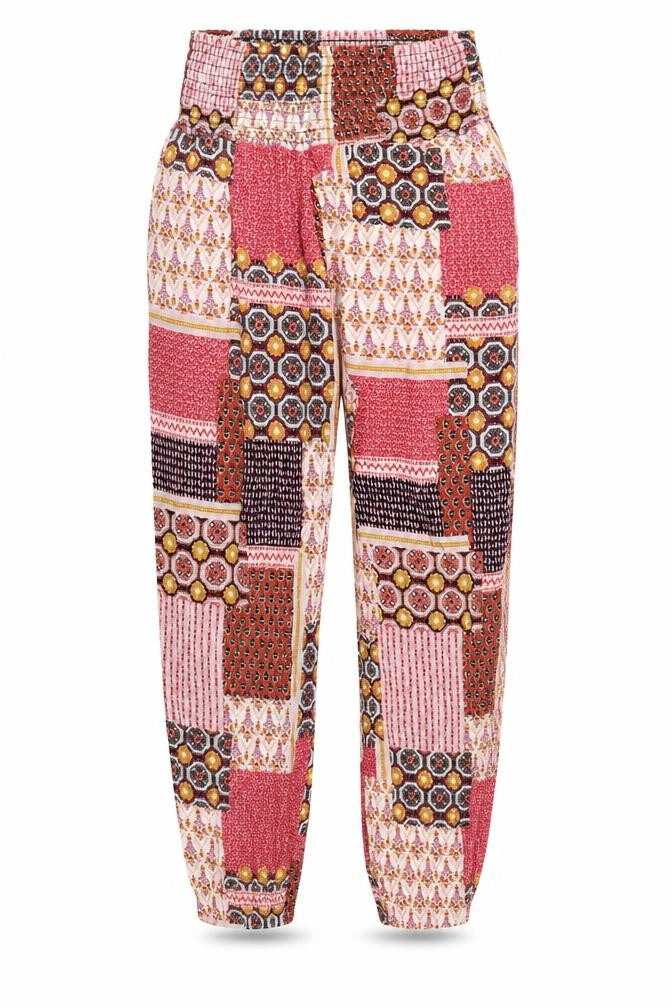 Womens UK Size 4 New Look Regular Fit  Multicoloured Trousers