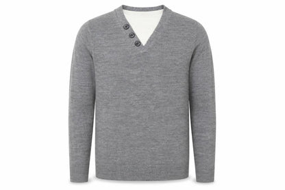 Mens UK Size S NEXT Grey Pullover Jumper