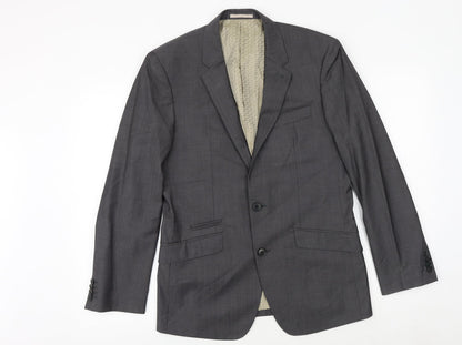 Mens UK Size 38 NEXT Regular Grey Suit Jacket