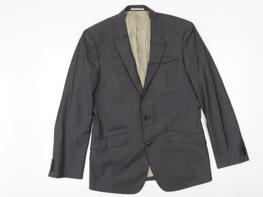 Mens UK Size 38 NEXT Regular Grey Suit Jacket