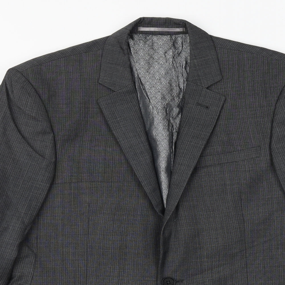 Mens UK Size 38 NEXT Regular Grey Suit Jacket
