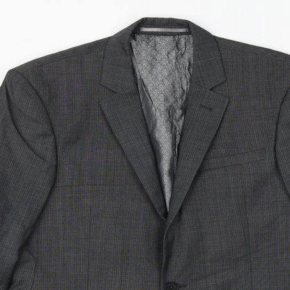 Mens UK Size 38 NEXT Regular Grey Suit Jacket