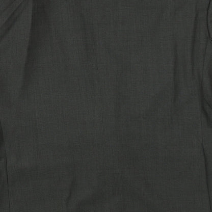 Mens UK Size 44 Charlton Gray Regular Green Suit Jacket