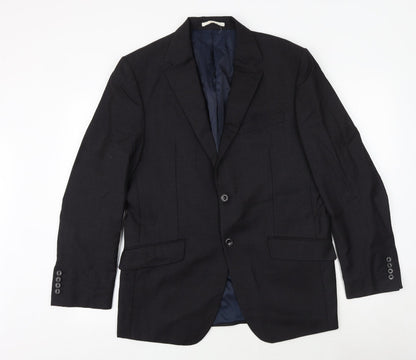 Mens UK Size 40 Marks and Spencer Regular Black Suit Jacket