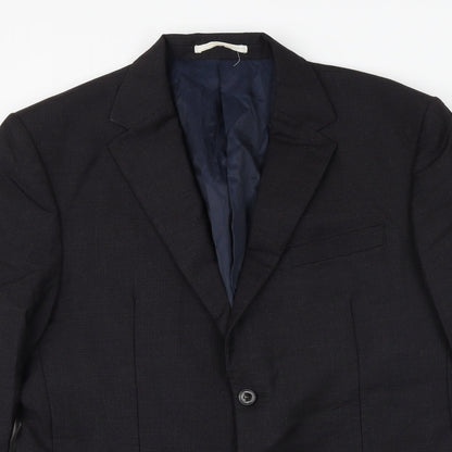 Mens UK Size 40 Marks and Spencer Regular Black Suit Jacket