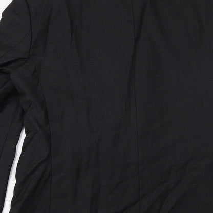 Mens UK Size 40 Marks and Spencer Regular Black Suit Jacket