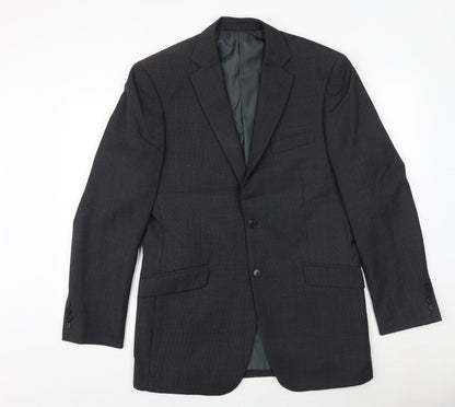 Mens UK Size 40 Marks and Spencer Regular Grey Suit Jacket