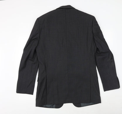 Mens UK Size 40 Marks and Spencer Regular Grey Suit Jacket