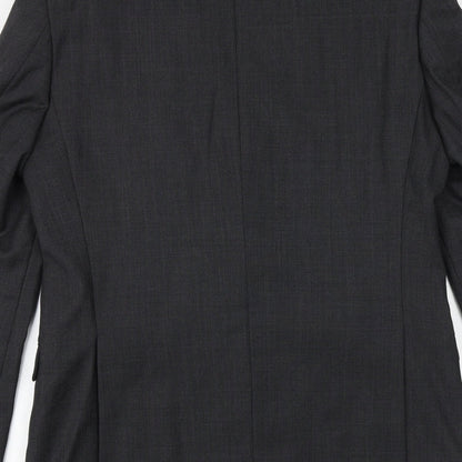 Mens UK Size 40 Marks and Spencer Regular Grey Suit Jacket