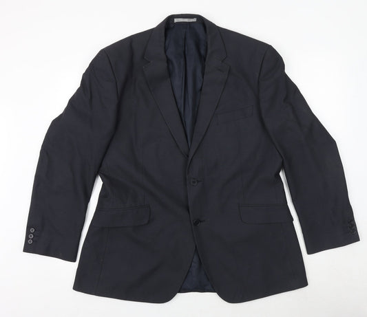 Mens UK Size 44 Burton Regular Grey Suit Jacket