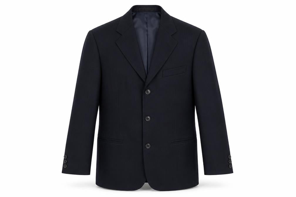 Mens UK Size 38 ARMANDO Regular Blue Suit Jacket