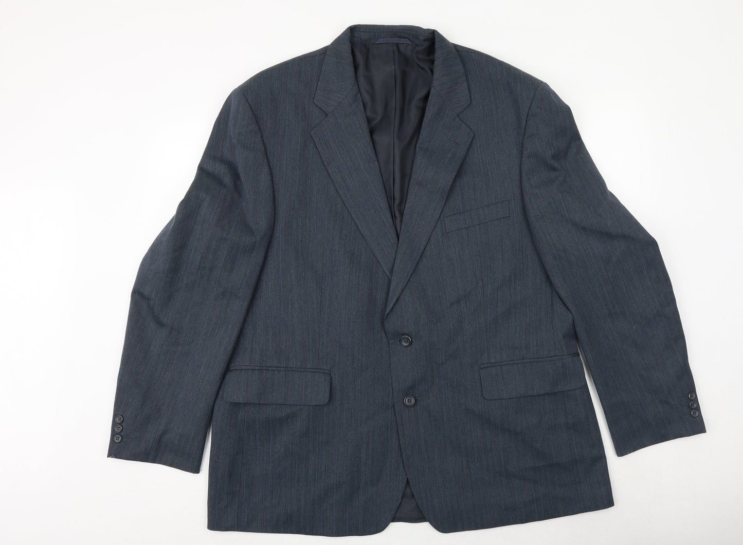 Mens UK Size 48 Debenhams Regular Blue Suit Jacket