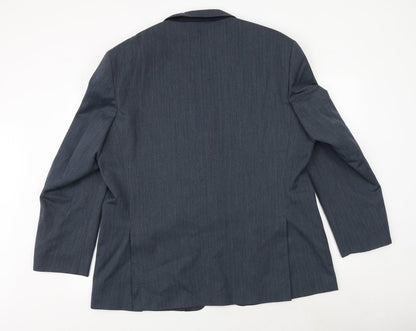 Mens UK Size 48 Debenhams Regular Blue Suit Jacket