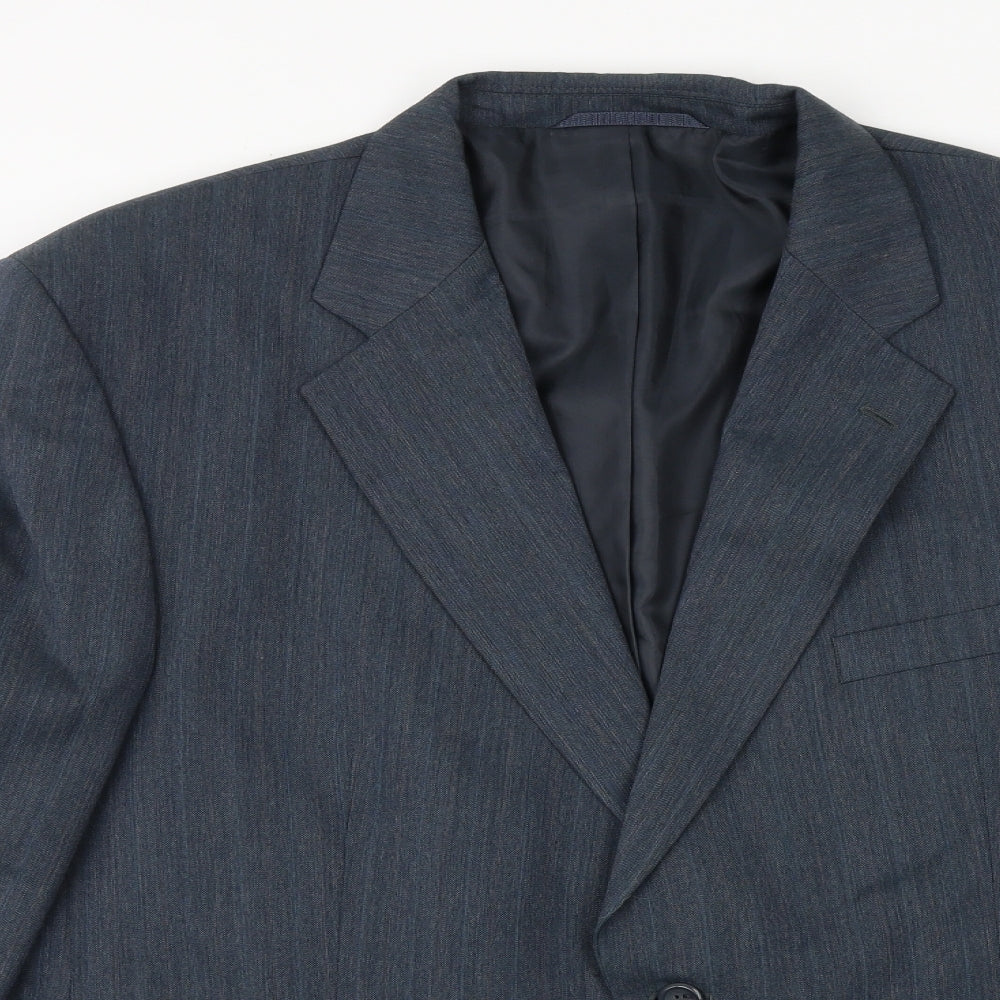 Mens UK Size 48 Debenhams Regular Blue Suit Jacket