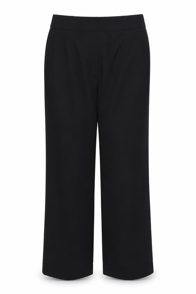 Womens UK Size 14 Marks and Spencer Regular Fit Dress Pants Black Trousers