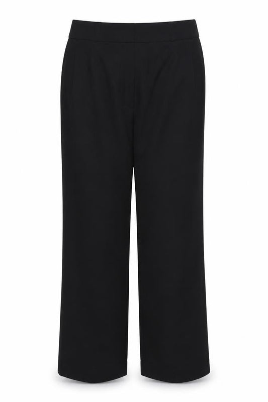 Womens UK Size 14 Marks and Spencer Regular Fit Dress Pants Black Trousers