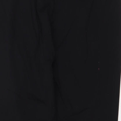 Womens UK Size 14 Marks and Spencer Regular Fit Dress Pants Black Trousers