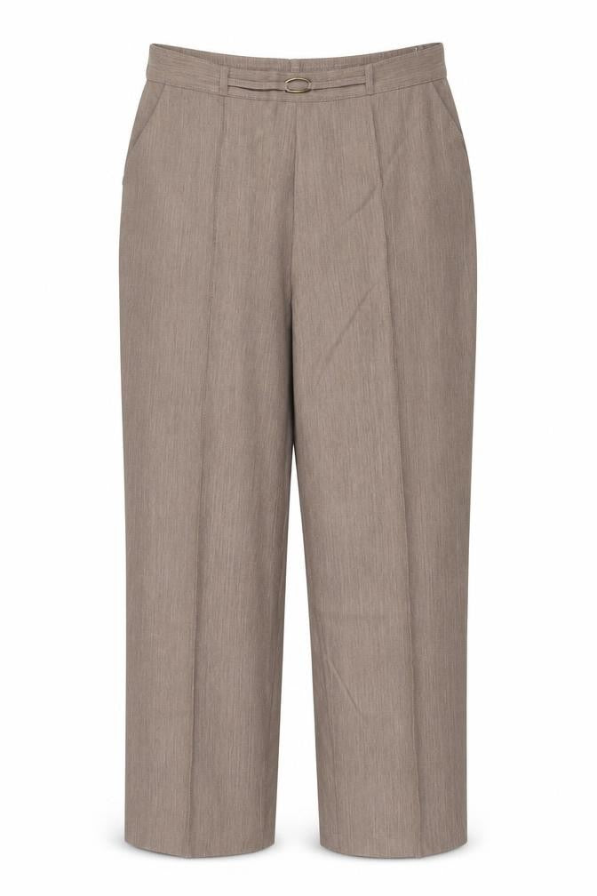 Womens UK Size 12 Marks and Spencer Regular Fit  Beige Trousers