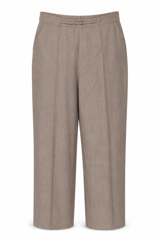 Womens UK Size 12 Marks and Spencer Regular Fit  Beige Trousers