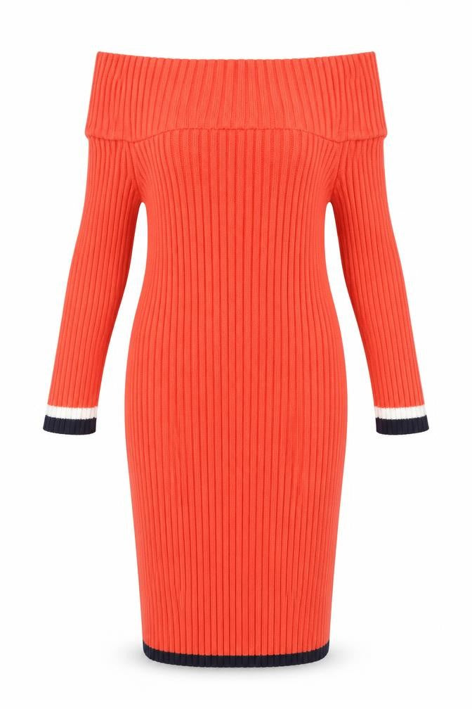 Womens UK Size 8 NEXT Orange Pullover Jumper