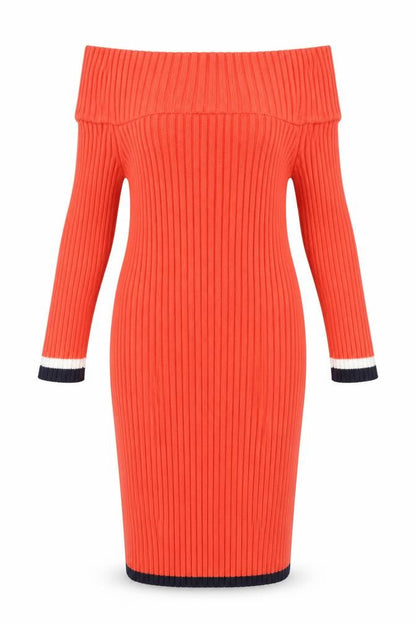 Womens UK Size 8 NEXT Orange Pullover Jumper