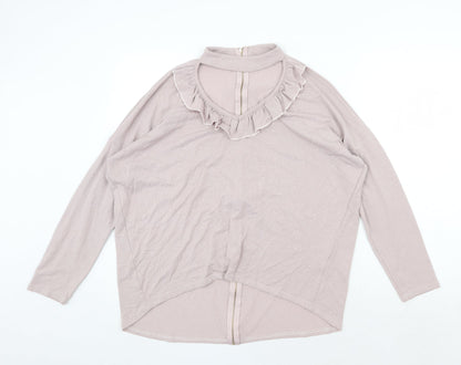 Womens UK Size M Quiz Pink Pullover Jumper