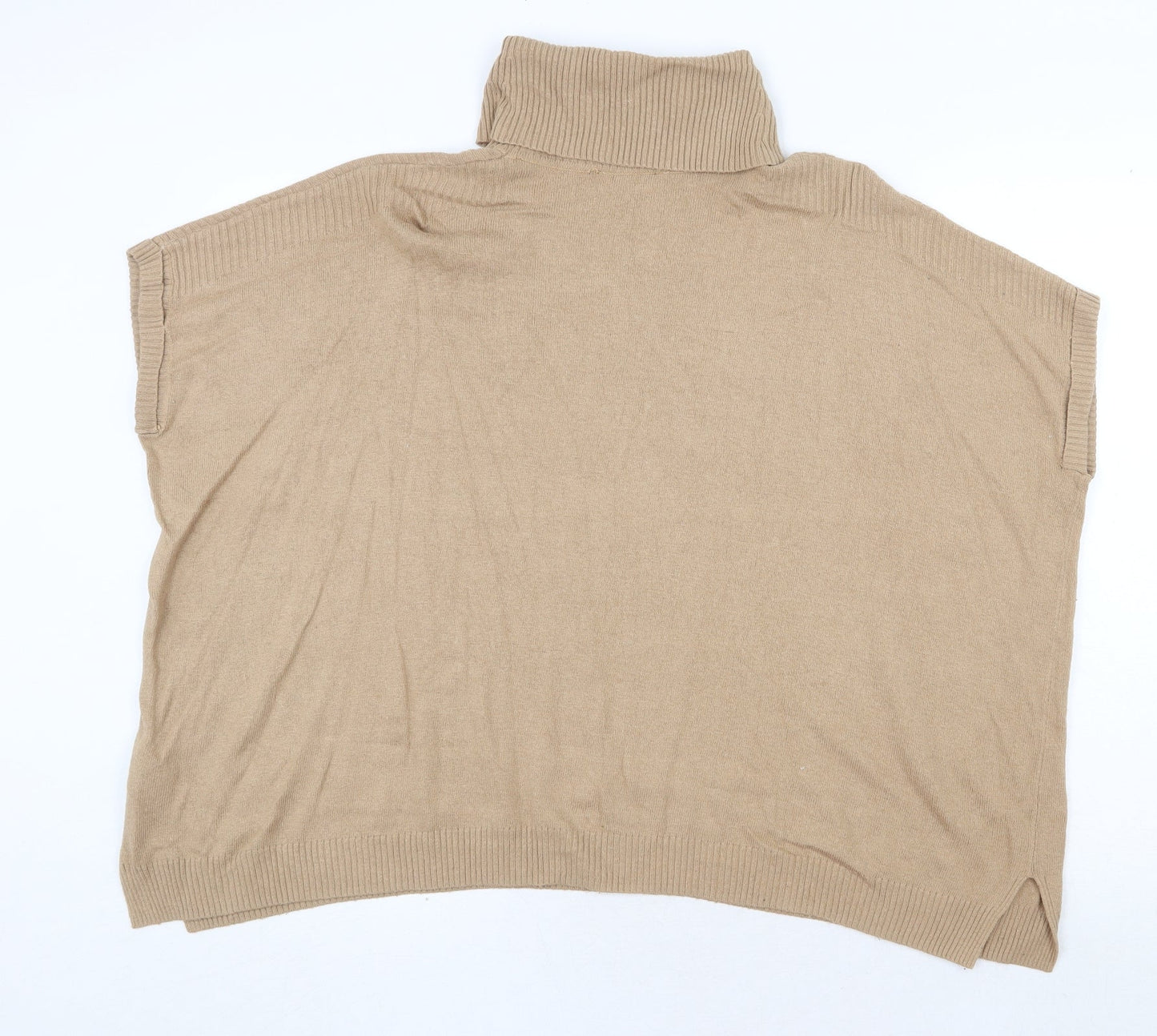 Womens UK Size S New Look Beige Pullover Jumper