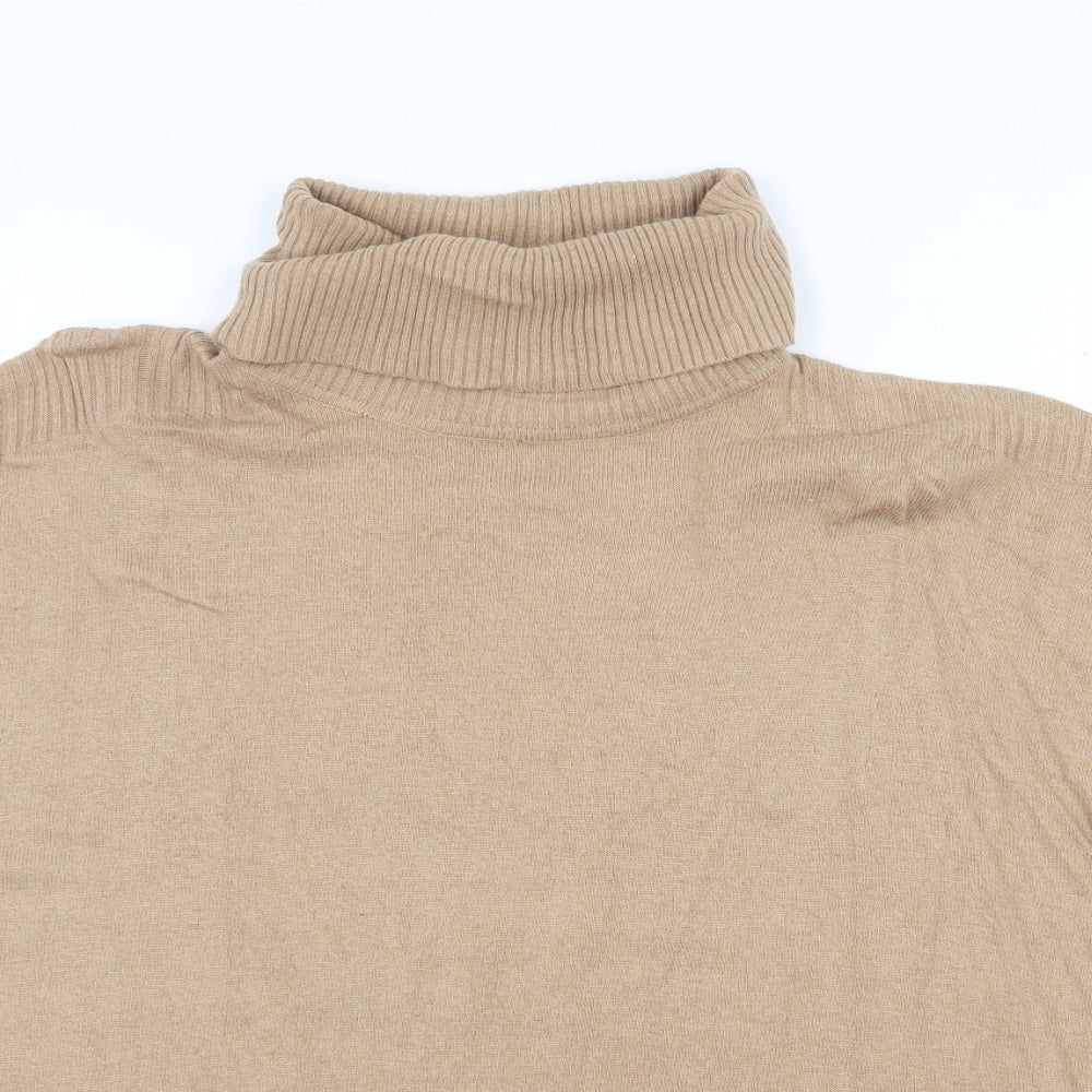 Womens UK Size S New Look Beige Pullover Jumper