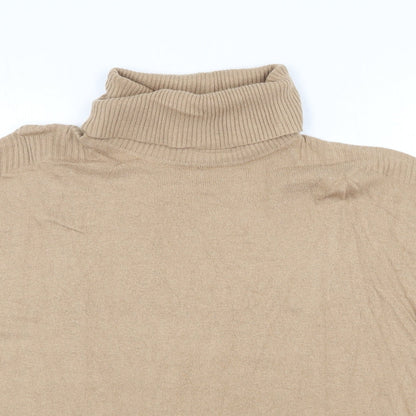 Womens UK Size S New Look Beige Pullover Jumper