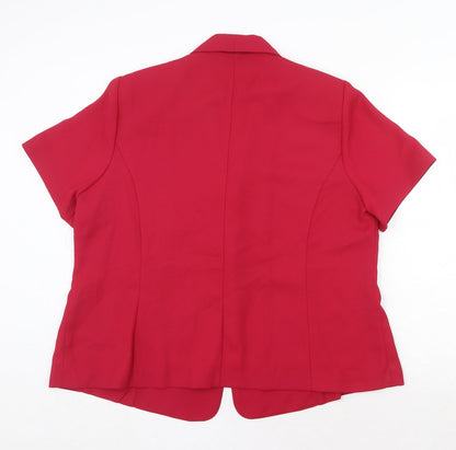 Womens UK Size 20 Bonmarché Pink Jacket