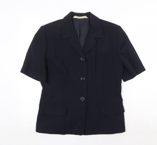 Womens UK Size 12 Marks and Spencer Blue Jacket