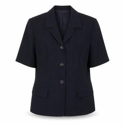 Marks & Spencer Womens Blue Jacket Blazer Size 12 Button