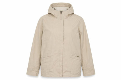 Astraka Womens Beige Jacket Size S Zip