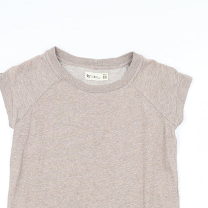 By Corpus Womens Beige Cotton Pullover Sweatshirt Size M Pullover