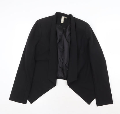Womens UK Size S FOREVER 21 Black Jacket