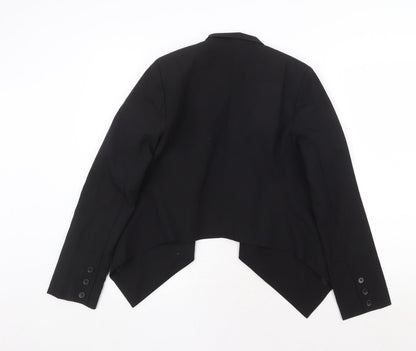 Womens UK Size S FOREVER 21 Black Jacket