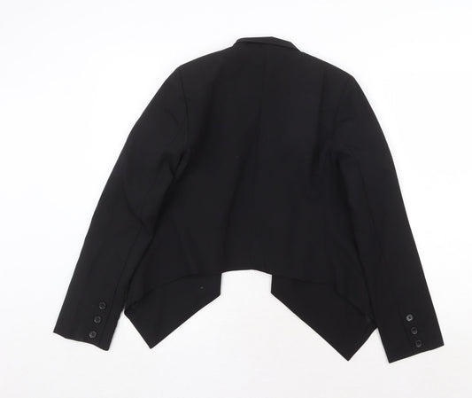 Womens UK Size S FOREVER 21 Black Jacket