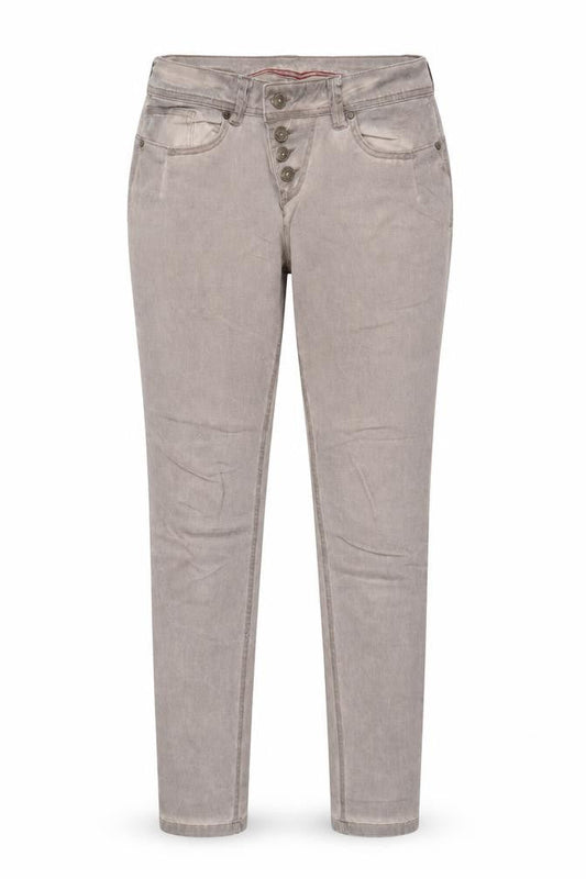 Womens UK Size XS Buena Vista Regular Fit Skinny Grey Jeans