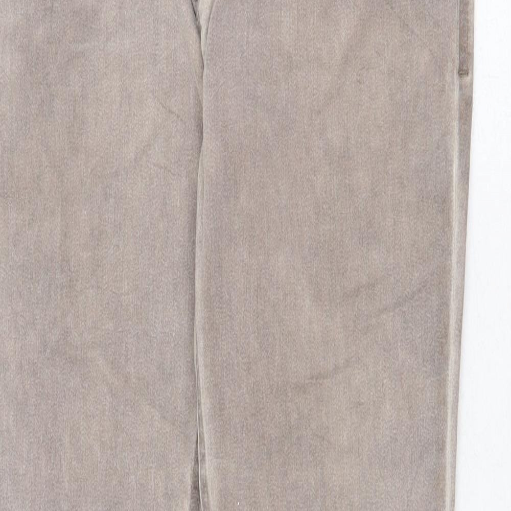 Womens UK Size XS Buena Vista Regular Fit Skinny Grey Jeans