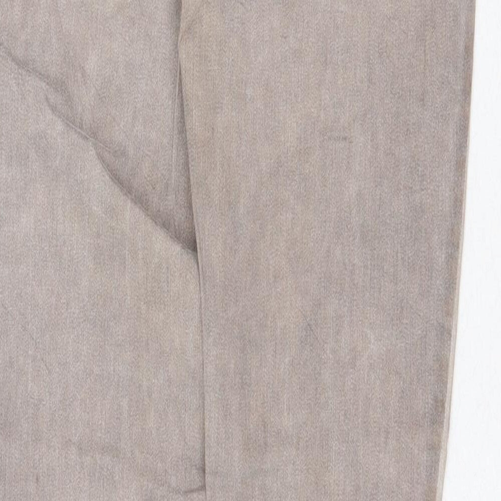 Womens UK Size XS Buena Vista Regular Fit Skinny Grey Jeans