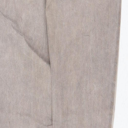Womens UK Size XS Buena Vista Regular Fit Skinny Grey Jeans