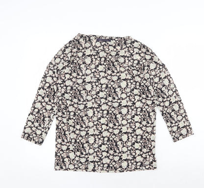 Womens UK Size 8 Marks and Spencer Multicoloured Basic Blouse