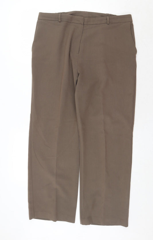 Womens UK Size 16 Julipa Regular Fit  Grey Trousers