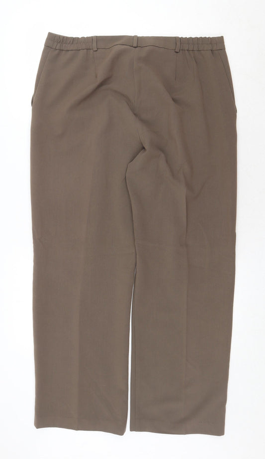 Womens UK Size 16 Julipa Regular Fit  Grey Trousers