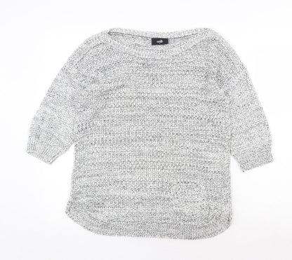 Womens UK Size M Wallis Grey Pullover Jumper