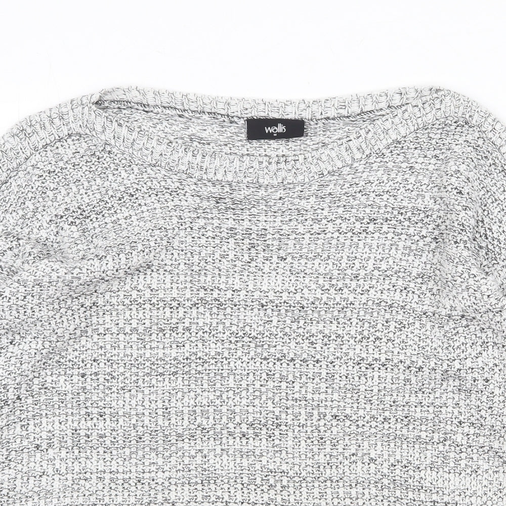 Womens UK Size M Wallis Grey Pullover Jumper