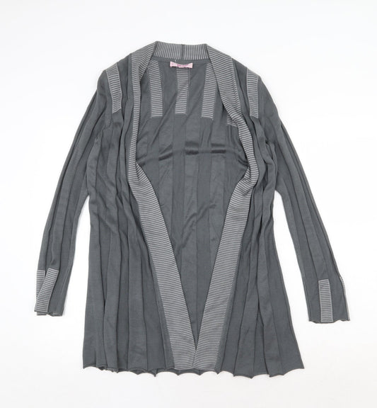 Womens UK Size 10 Marks and Spencer Grey Cardigan Jumper